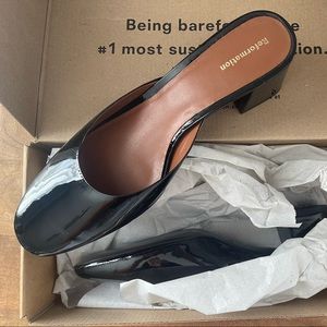 Reformation Marina Block Heel Mule